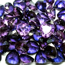 变色刚玉合成刚玉61#【Createdsapphire61#】变色宝石