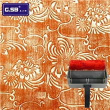 基士博印花刷墙滚筒/墙漆印花滚筒7寸装饰机花滚NO.011