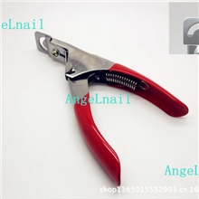 假指甲修剪专用剪、一字剪、人字剪、美甲工具多色可选