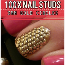 美甲铆钉饰品指甲饰品金属窝钉铆钉日系美甲饰品指甲贴片