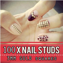 美甲装饰用品金属贴片合金铆钉美甲窝钉饰品指甲油光疗平片