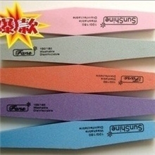 美甲工具套装批发鬼鬼美甲工具优质两面菱形海绵挫打磨条搓条