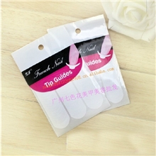 美甲用品批发必备DIY法式甲全圆弧笑脸3合1法式贴纸法式线48条装