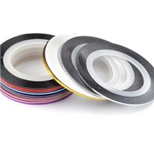 美甲饰品金银线彩绘线金属线带背胶