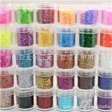 美甲批发12色大容量美甲闪粉/璀灿粉/美甲镭射粉