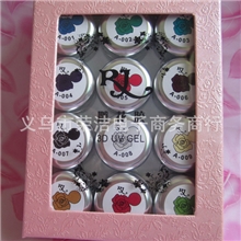 供应韩国进口3D雕花凝胶3D雕花套装环保无味雕花胶