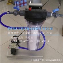 小型防腐过滤器带配套防腐泵,实验室耐酸耐碱过滤系统加工定制