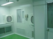 无尘车间彩钢板隔墙工程、泡沫夹芯彩钢板隔墙吊顶