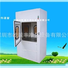 屹诚丰冷板静电喷塑风淋传递窗不锈钢传递窗