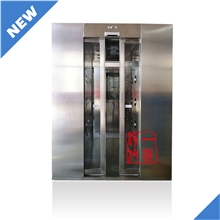 一净推荐、YJ-AS-1单人双吹全自动感应移门风淋室