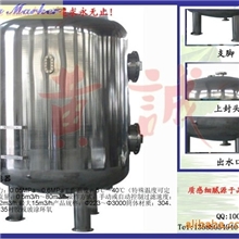 【供应】杭州50吨每小时不锈钢石英砂，锰砂过滤器