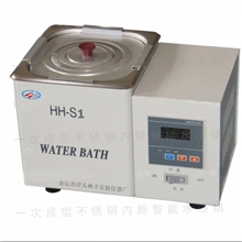 厂家供应HH-S1数显电热恒温水浴一次成型内胆欢迎选购