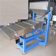 供应茶叶振动筛520-1S电动直线筛、碳钢、木质网架直线振动筛