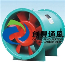 广州工程设备HTF-A/B型消防轴流(单速)排烟风机