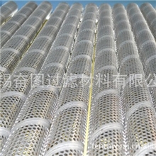 供应不锈钢油井过滤管电厂水凝结滤芯骨架冲孔管螺旋焊冲孔管