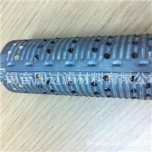 供应冲孔绕口管不锈钢螺旋焊冲孔管多孔管冲孔板