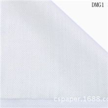 白色网孔木浆水刺无纺布