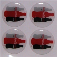 (供应水晶滴塑滴胶标贴可口可乐滴胶