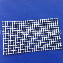 银色（亮闪）特富龙网格布，银色高温输送带-5*5