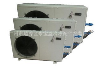 2匹板金风冷式海鲜鱼池冷水机/制冷设备机组