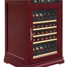 华廷供应高档豪华实木恒温恒湿红酒柜WT-138A