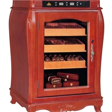 华廷专业供应高档实木压缩机恒温恒湿雪茄柜WT-150C