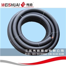 ＰＥ单壁波纹埋地穿电缆线黑管伟帅牌碳素管