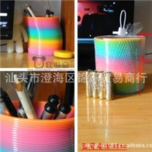 批发彩虹圈大型彩虹圈10公分彩虹圈七彩彩虹圈