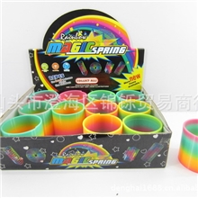 批发魔力彩虹圈笔筒彩虹圈益智彩虹圈儿时彩虹圈新奇特彩虹圈