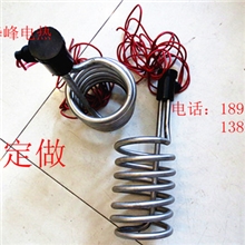 无锡沃溪现货供应螺旋形加热管非标电热管强酸强碱加热管