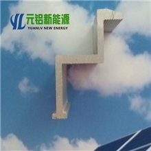 太阳能光伏支架配件电池板压块50边压块60mm(带防滑齿)