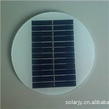 圆130mm太阳能电池板太阳能草坪灯用太阳能电池板