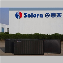 平板太阳能，平板太阳能集热器，工程型集热器全铜条带国产蓝膜