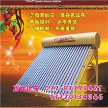 供应湖北武汉会说话/双真空超导不结垢的太阳能热水器