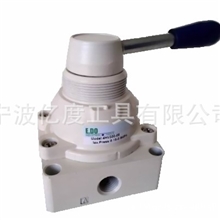 厂家供应4HV系列三位四通中封式手转阀,4HV330-15C,4分口径手转阀