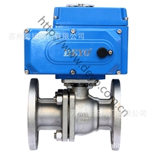 厂家直销Q941F电动球阀法兰电动球阀不锈钢开关型电动球阀