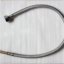 厦门秋雨卫浴QIUYU304不锈钢丝编织软管水龙头进水管单头