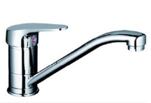 【厂家批发】JLS-8213高档电镀单把菜盆龙头高脚菜盆龙头