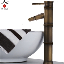 仿古水龙头全铜面盆龙头冷热水龙头单把单孔台上盆龙头安巢