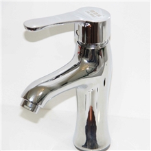 供应罗马单孔面盆水龙头经久耐用新款水龙头混水冷热水龙头