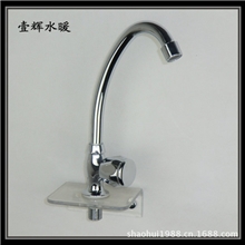 洁具厂家供应18铜单冷菜盆水龙头单冷水嘴龙头可贴牌加工OEM