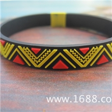 厂家生产定做新奇特硅胶手环手镯欢迎咨询