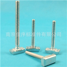 厂家直销T型非标螺栓光伏支架用螺栓可定制方头螺栓