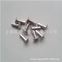 厂家供应铝铆钉半空心铆钉半圆头/平头铆钉可来图订做