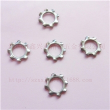 大量供应外齿锁紧垫片外齿华司外齿介子深圳厂家