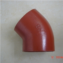 W型柔性铸铁管件W型弯头安装