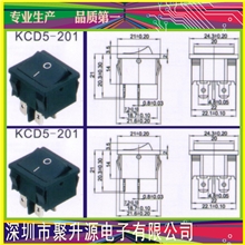 厂家直销船形开关开关四脚开关KCD5-201