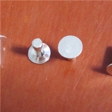 供应不锈钢扁圆头半空心铆钉GB/T873-1986