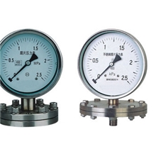 膜片式压力表膜片压力表