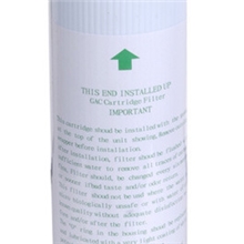 批发纯水机配件第二级滤芯净水器滤芯前置活性炭滤芯